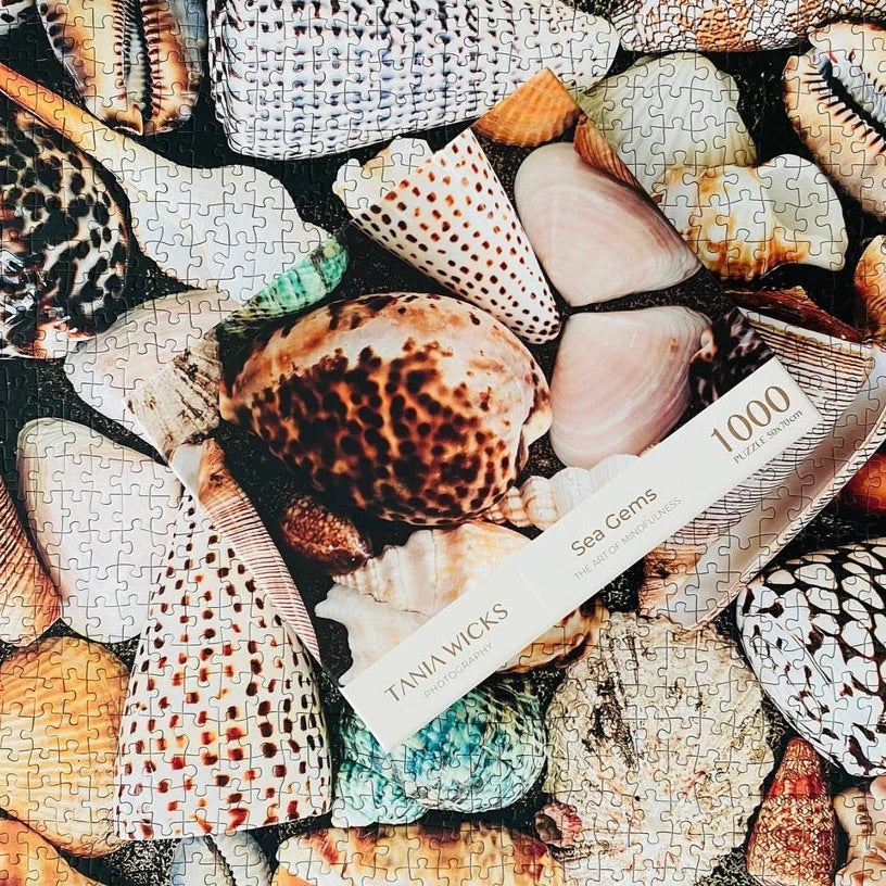 Beach Dinner Jigsaw Puzzle 1000 Pieces For Adults - Sailboat Sunset Scene, Premium Recycled Pieces, Family Activity