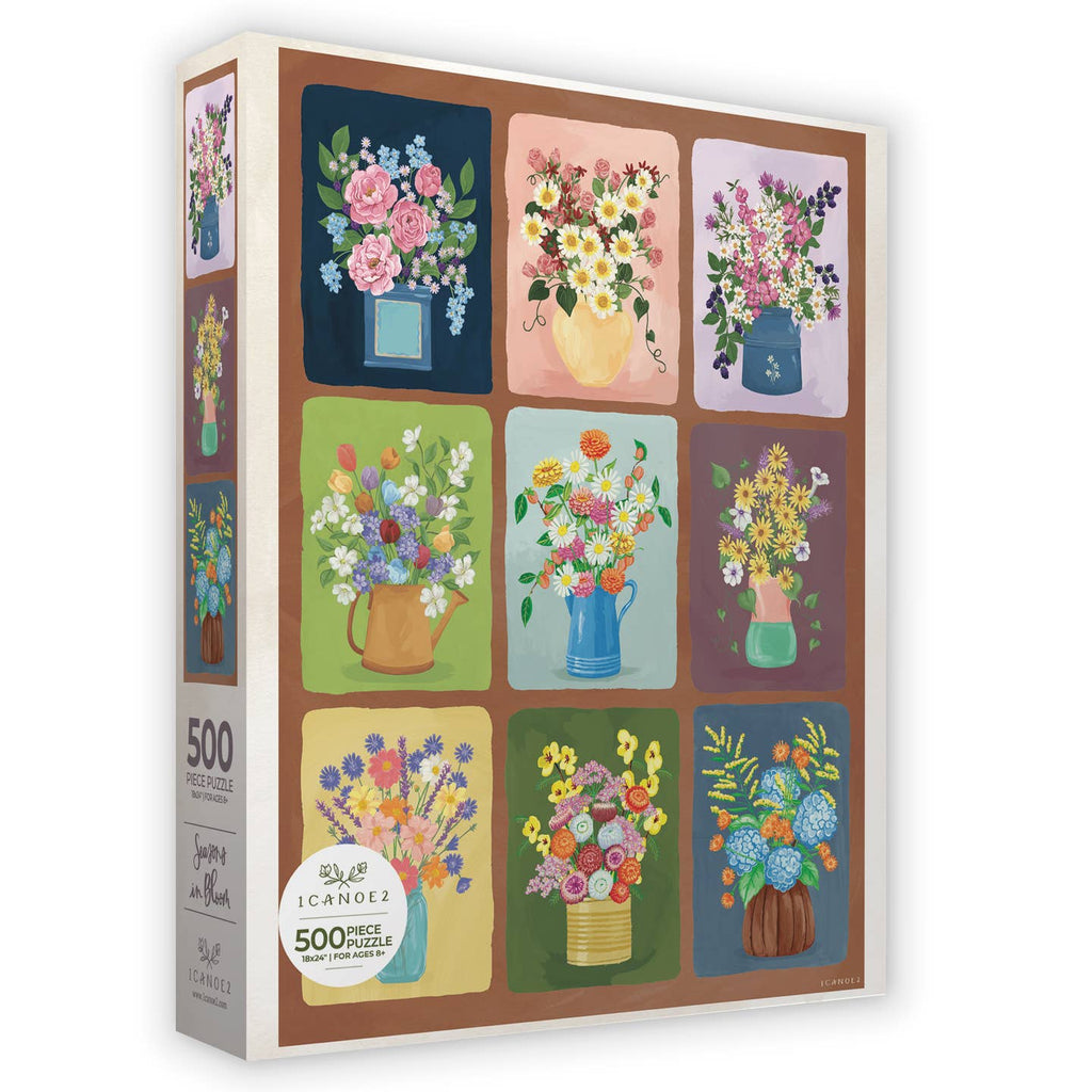 Seasons in Bloom by 1Canoe2 | 500 Piece Jigsaw Puzzle – Puzzledly