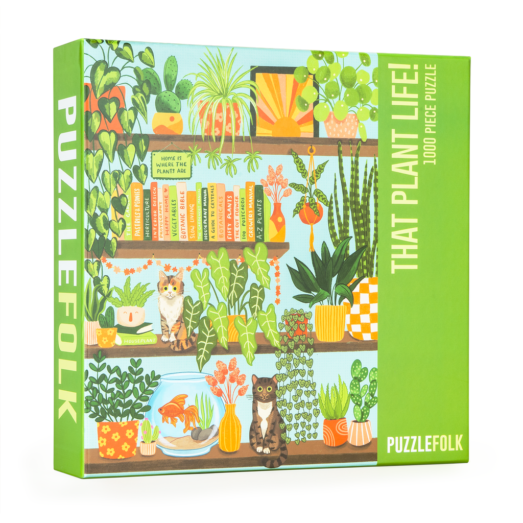 house plants jigsaw puzzle That Plant Life! by Puzzlefolk