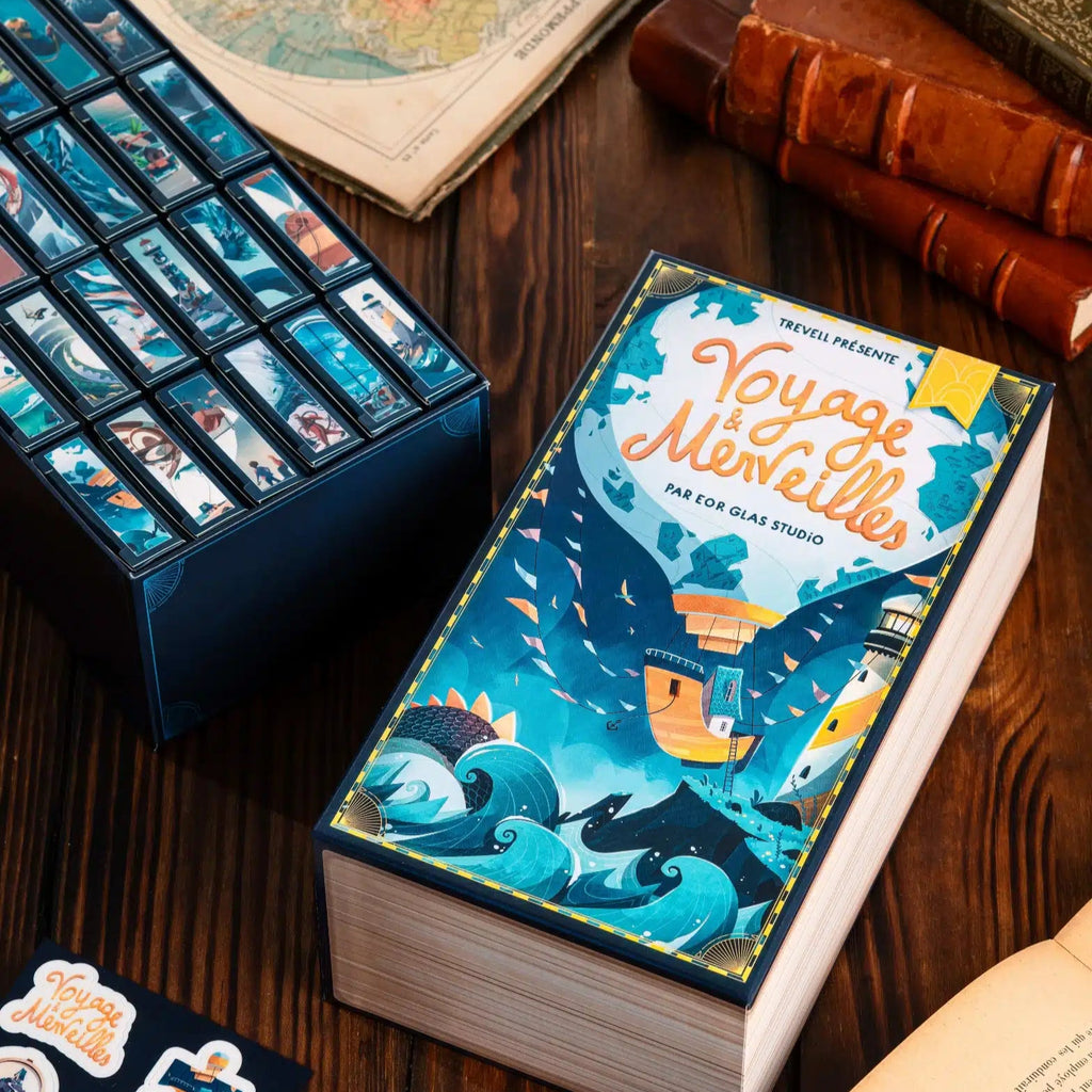 Soleil　Treasure Box Set Voyage & Merveilles Box Set by Trevell | 24x 99 Piece Jigsaw