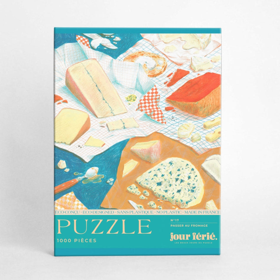 Puzzle Passer au fromage - 1000 Pièces main image 1