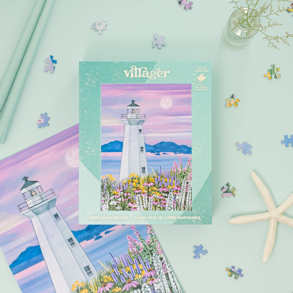 Harbour Lighthouse by Villager Puzzles | 1,000 Piece Jigsaw Puzzle ...