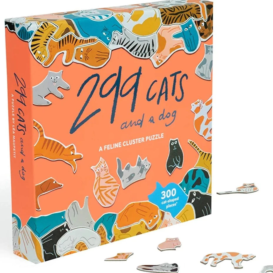 299 Cats (and a Dog) by Laurence King Publishing | 300 Piece