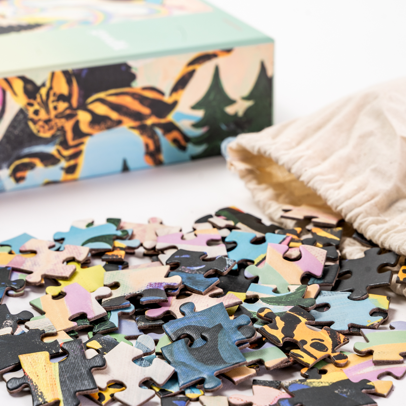 Mountain Cats | 500 Piece Jigsaw Puzzle