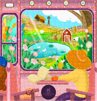 Train Ride | 1,000 Piece Jigsaw Puzzle