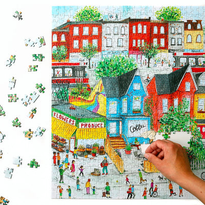 Toronto Kensington Market | 1,000 Piece Jigsaw Puzzle
