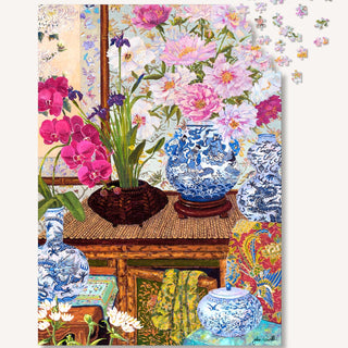 Blue and White Dragons | 1,000 Piece Jigsaw Puzzle
