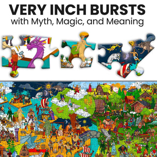 Norse Gods | 1,000 Piece Jigsaw Puzzle