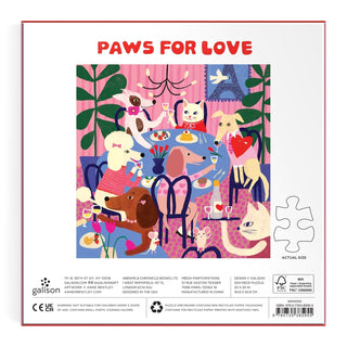 Paws For Love | 500 Piece Jigsaw Puzzle