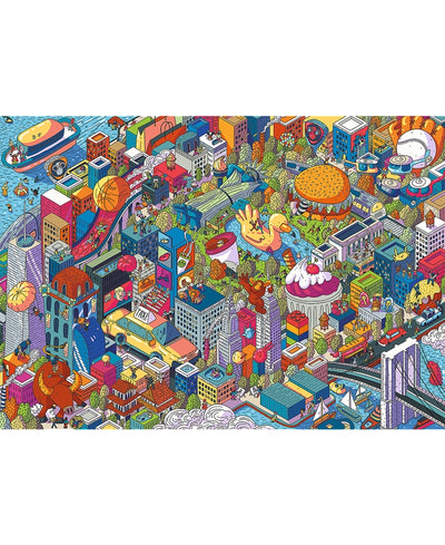 Imaginary Cities: New York | 1,000 Piece Jigsaw Puzzle