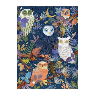 Owls At Dawn | 1,000 Piece Jigsaw Puzzle