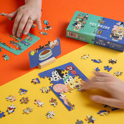 Pet Pride Jigsaw Duel | Two 70 Piece Jigsaw Puzzles