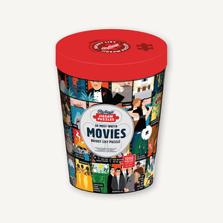 50 Must-Watch Movies | 1,000 Piece Jigsaw Puzzle