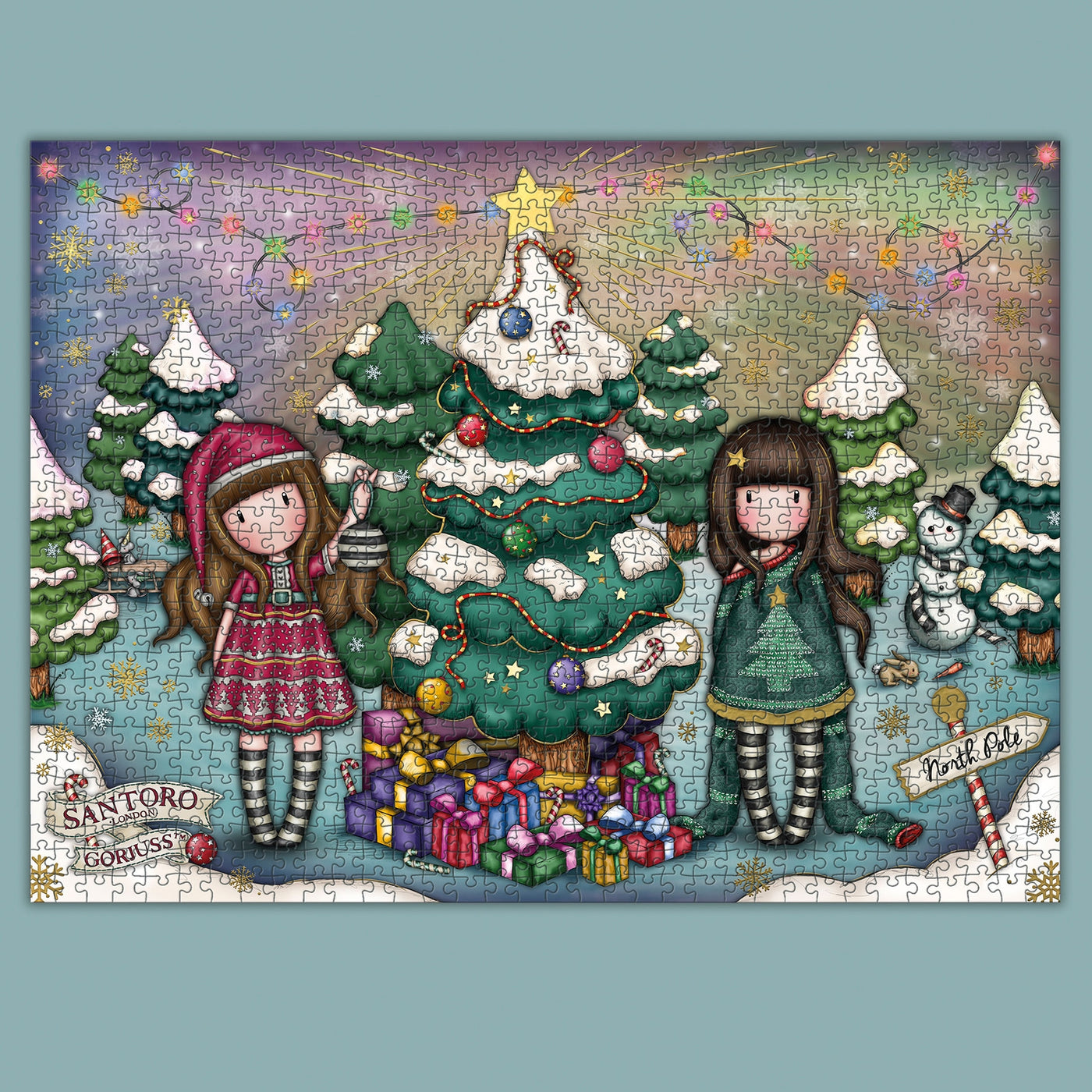 Gorjuss Merry & Bright | 1,000 Piece Jigsaw Puzzle