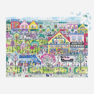 Michael Storrings Book Town | 1,000 Piece Jigsaw Puzzle