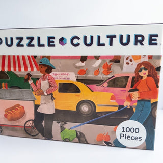 Hot Dog in the City | 1,000 Piece Jigsaw Puzzle
