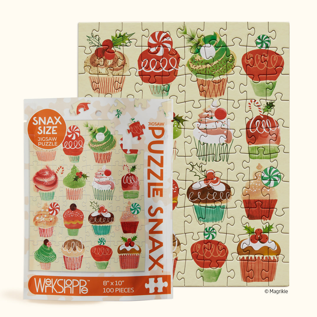 Cupcakes & Candy | 100 Piece Jigsaw Puzzle