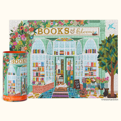 Books & Blooms | 1,000 Piece Jigsaw Puzzle