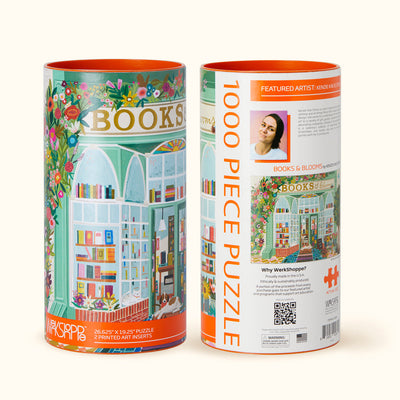 Books & Blooms | 1,000 Piece Jigsaw Puzzle