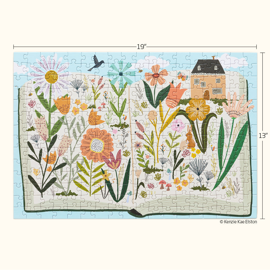 Garden Book | 250 Piece Jigsaw Puzzle