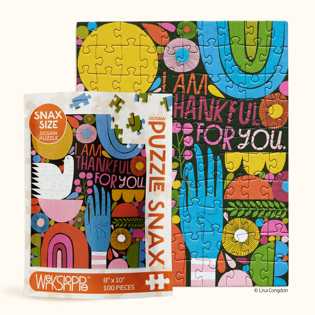 Thankful For You | 100 Piece Jigsaw Puzzle