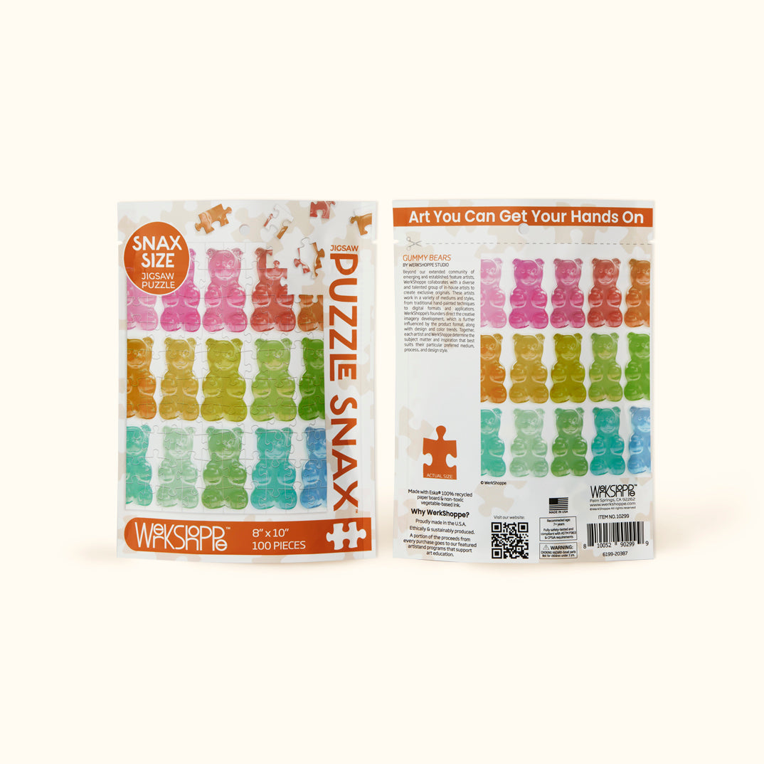 Gummy Bears | 100 Piece Jigsaw Puzzle