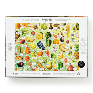 Googly Food | 1,000 Piece Jigsaw Puzzle