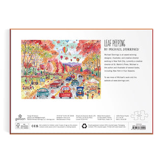 Michael Storrings Leaf Peeping | 1,000 Piece Jigsaw Puzzle