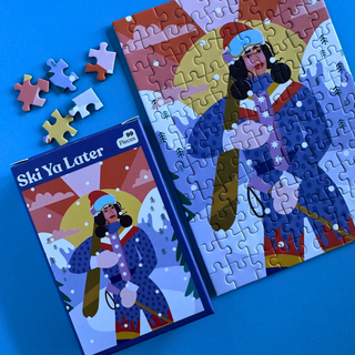 Ski Ya Later | 99 Piece Jigsaw Puzzle