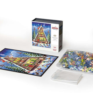 Christmas Cabin | 210 Piece Personal Jigsaw Puzzle