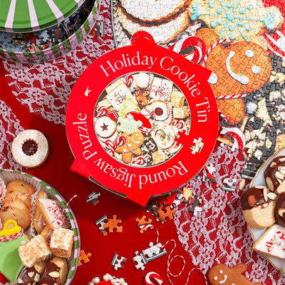 Holiday Cookie Tin | 750 Piece Jigsaw Puzzle