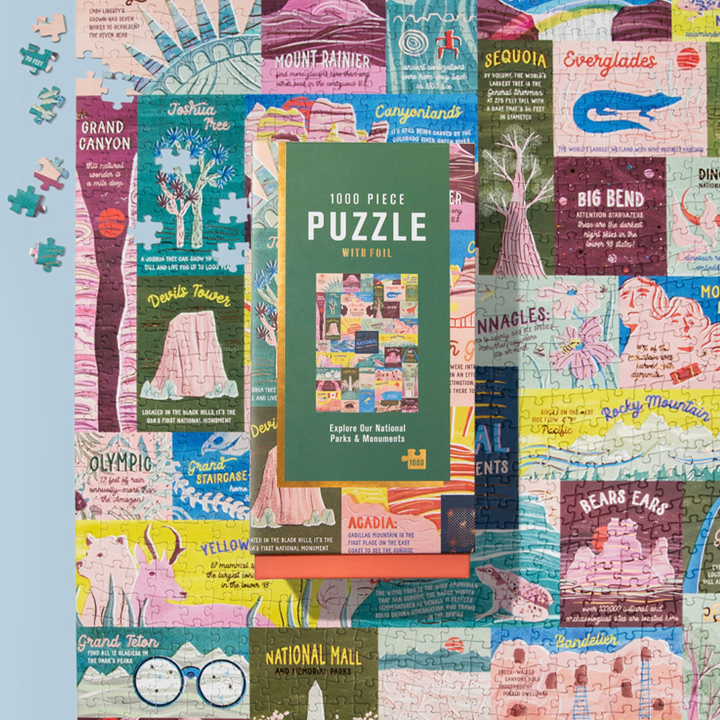 National Parks and Monuments | 1,000 Piece Jigsaw Puzzle