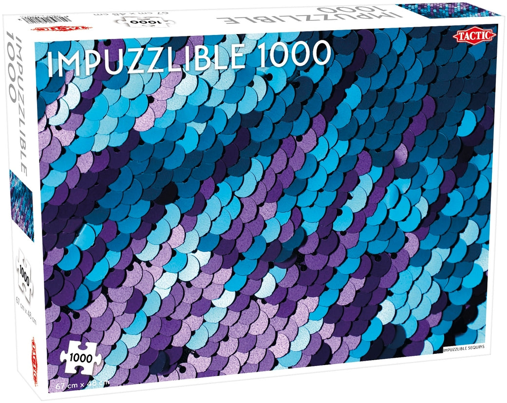 Impuzzlible Sequins | 1,000 Piece Jigsaw Puzzle