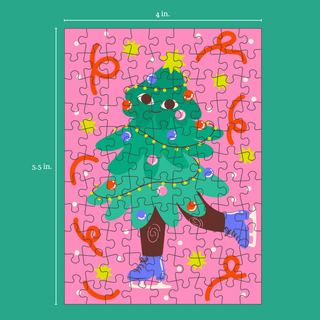 Tree on Ice | 99 Piece Jigsaw Puzzle