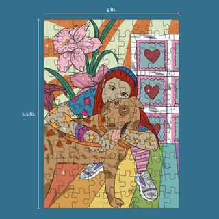 Heart & Hound | 99 Piece Jigsaw Puzzle