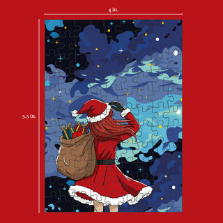 Mrs. Claus | 99 Piece Jigsaw Puzzle