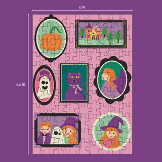 Spooky Portraits | 99 Piece Jigsaw Puzzle