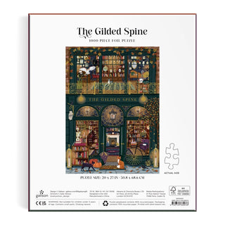 The Gilded Spine  | 1,000 Piece Jigsaw Puzzle