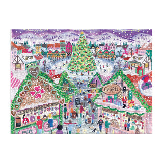 Michael Storrings Holiday Village Market | 1,000 Piece Jigsaw Puzzle