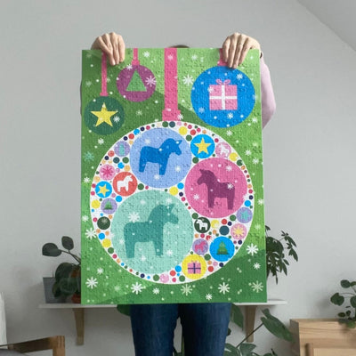 Dala Christmas | 1,000 Piece Jigsaw Puzzle
