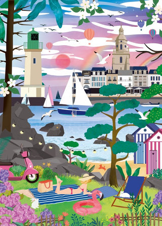 Le Croisic, Entre Ciel Et Mer | 1,500 Piece Jigsaw Puzzle