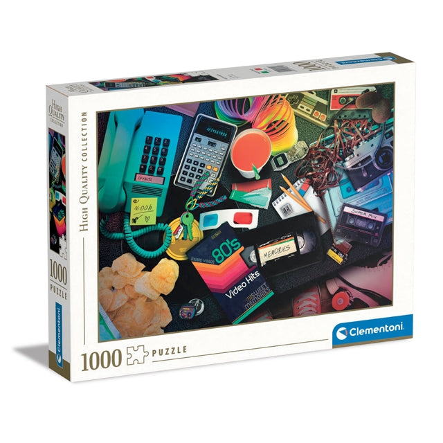 80s Nostalgia | 1,000 Piece Jigsaw Puzzle