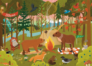 Camp Canadiana | 250 Piece Jigsaw Puzzle
