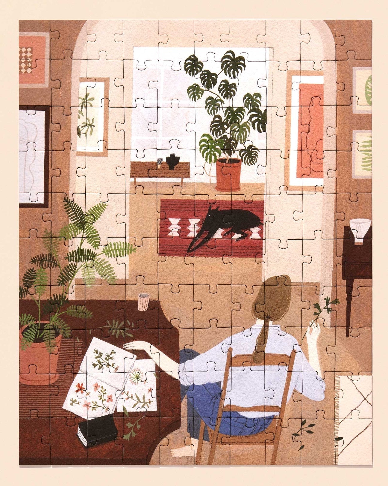 Herbarium | 100 Piece Jigsaw Puzzle