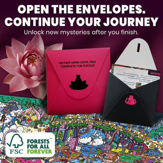 Blush Lotus Kingdom | 1,000 Piece Jigsaw Puzzle