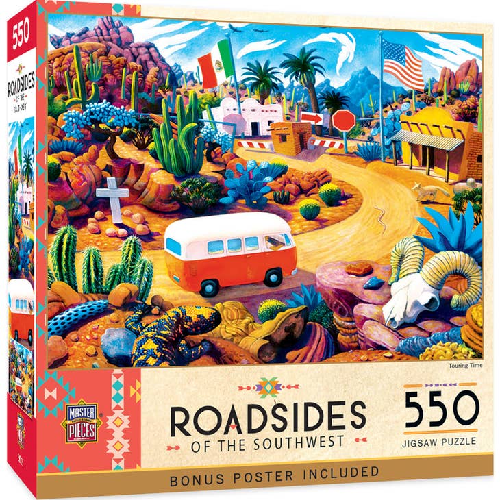 Roadsides of the Southwest - Touring Time | 550 Piece Jigsaw Puzzle