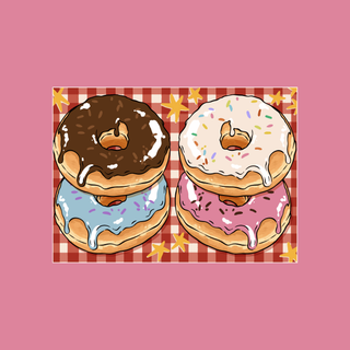 Donuts | 99 Piece Jigsaw Puzzle
