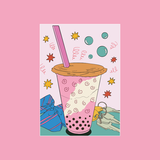 Boba Tea | 99 Piece Jigsaw Puzzle