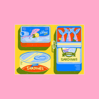 Sardines | 99 Piece Jigsaw Puzzle