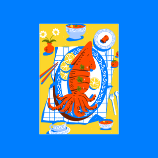 Calamari | 99 Piece Jigsaw Puzzle